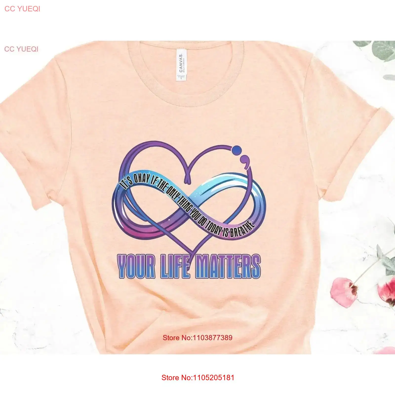 Health Wellness Mental Health - Mental Health T Shirt It's Okay