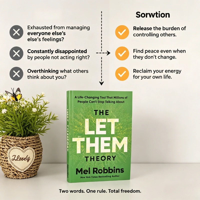 The Let Them Theory By Mel Rob - Health & Wellness Japan review and price