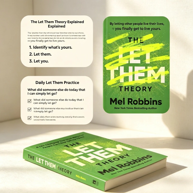 The Let Them Theory By Mel Rob - Health & Wellness Japan review and price