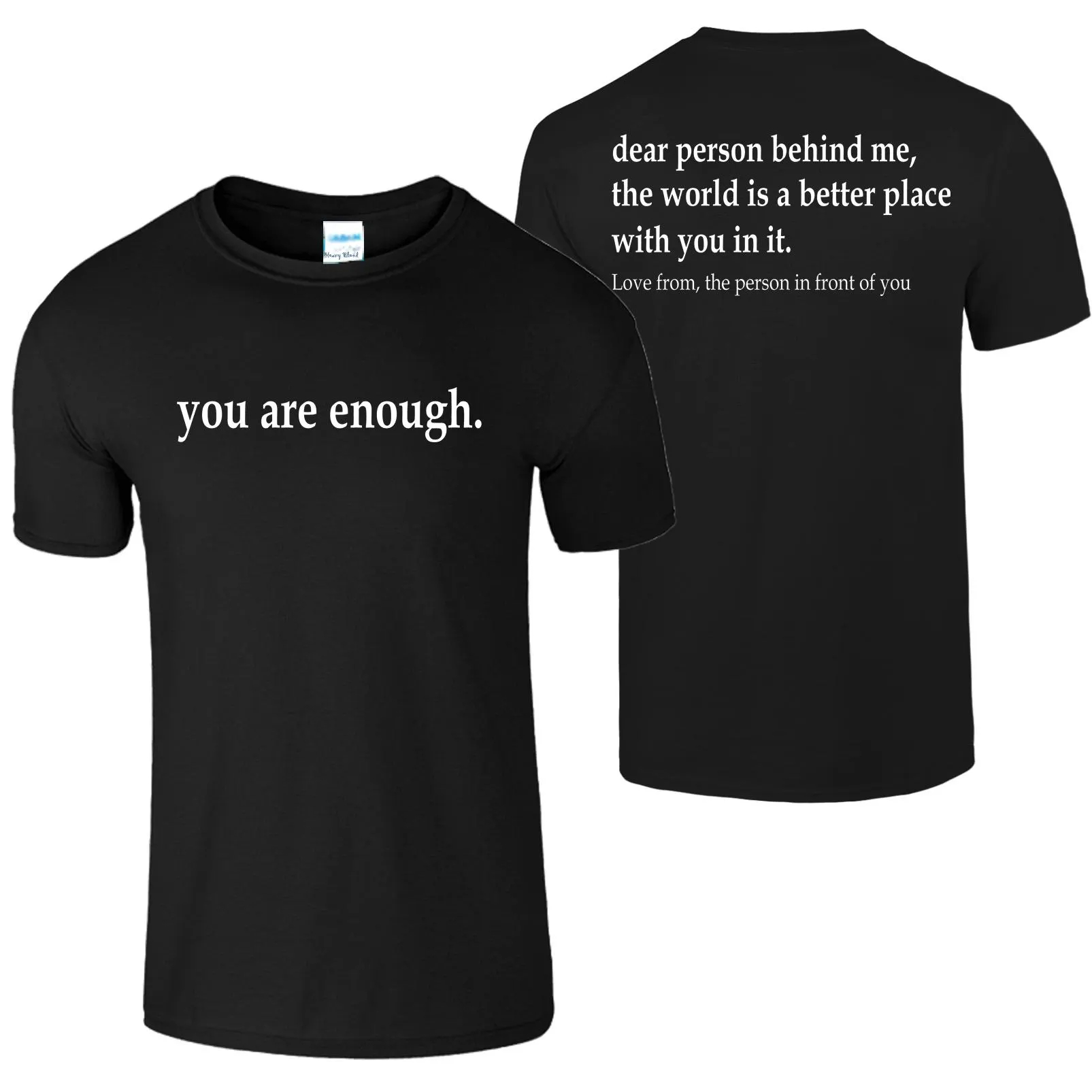 Dear Person Behind Me Tshirt S - Health Wellness Mental Health review and price
