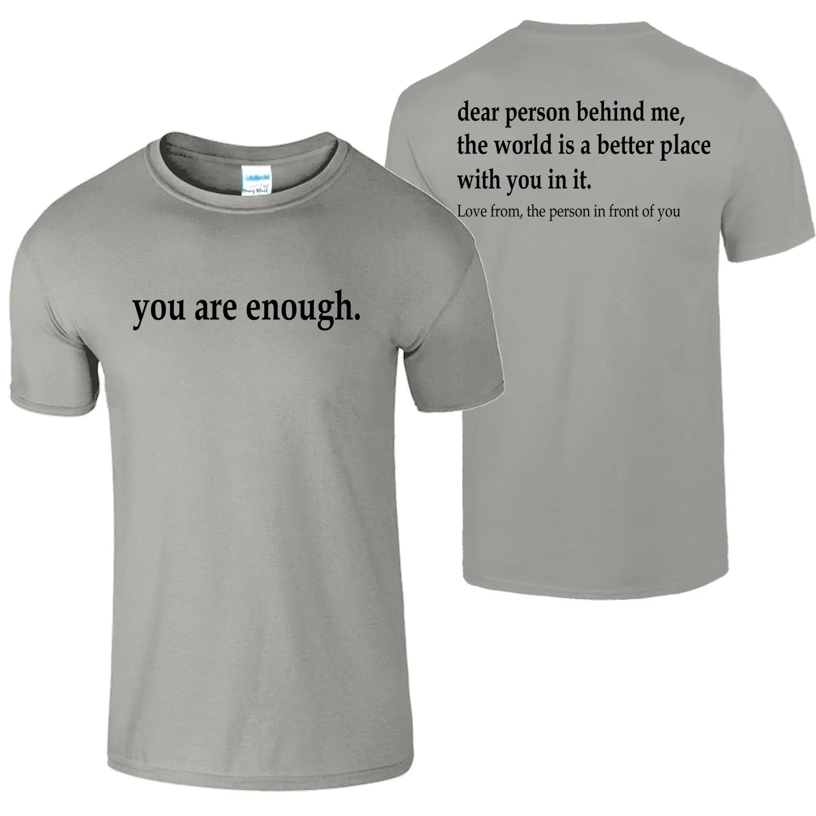 Dear Person Behind Me Tshirt S - Health Wellness Mental Health review and price
