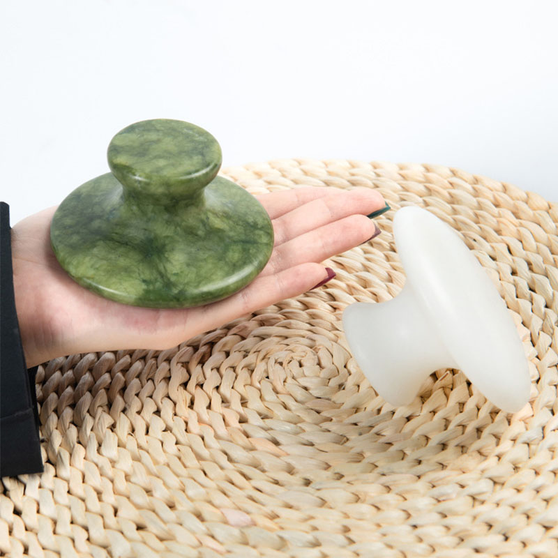 Natural Jade Mushroom Head Mas - Jade Gua Sha Tool review and price