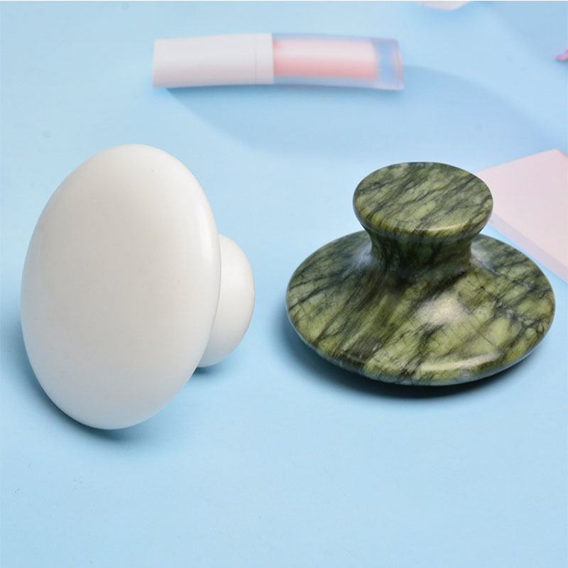 Natural Jade Mushroom Head Mas - Jade Gua Sha Tool review and price