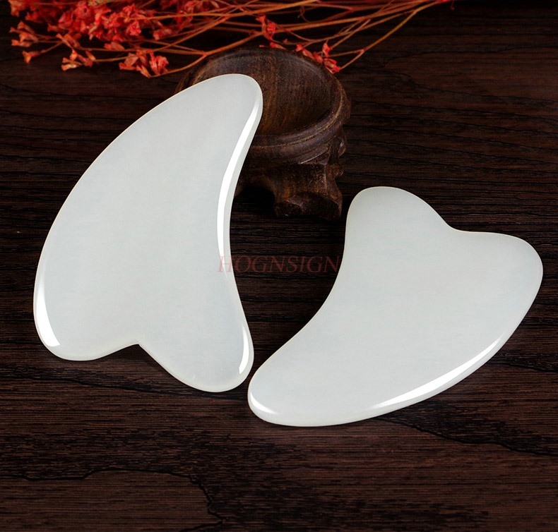 2pcs Natural jade facial shavi - Jade Gua Sha Tool review and price