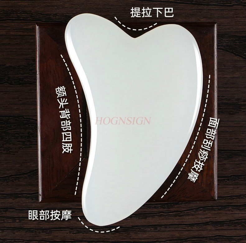 2pcs Natural jade facial shavi - Jade Gua Sha Tool review and price