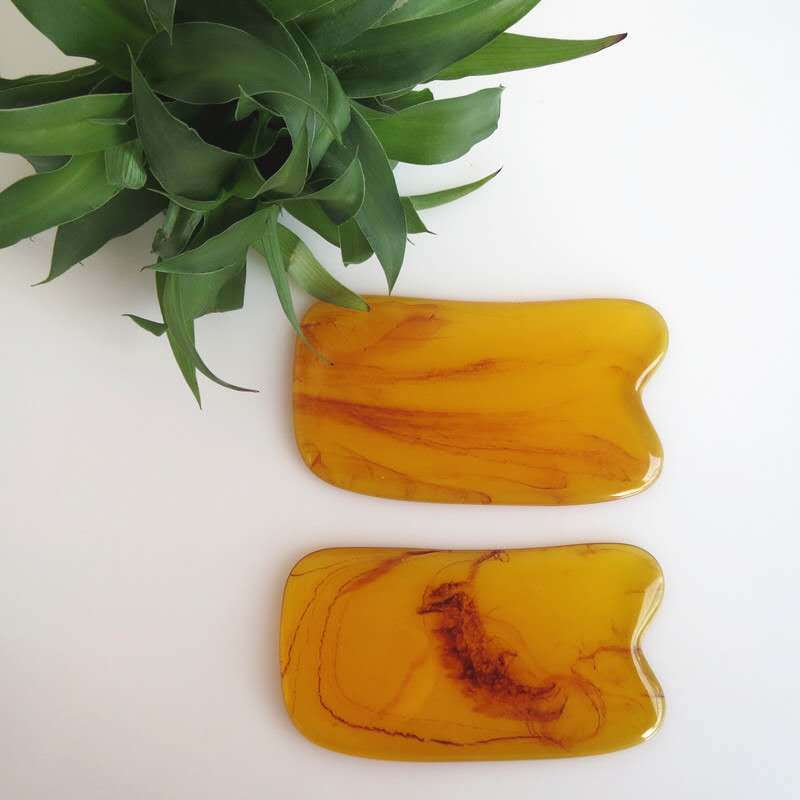 7PCS GUASHA Massage Tools Face - Jade Gua Sha Tool review and price