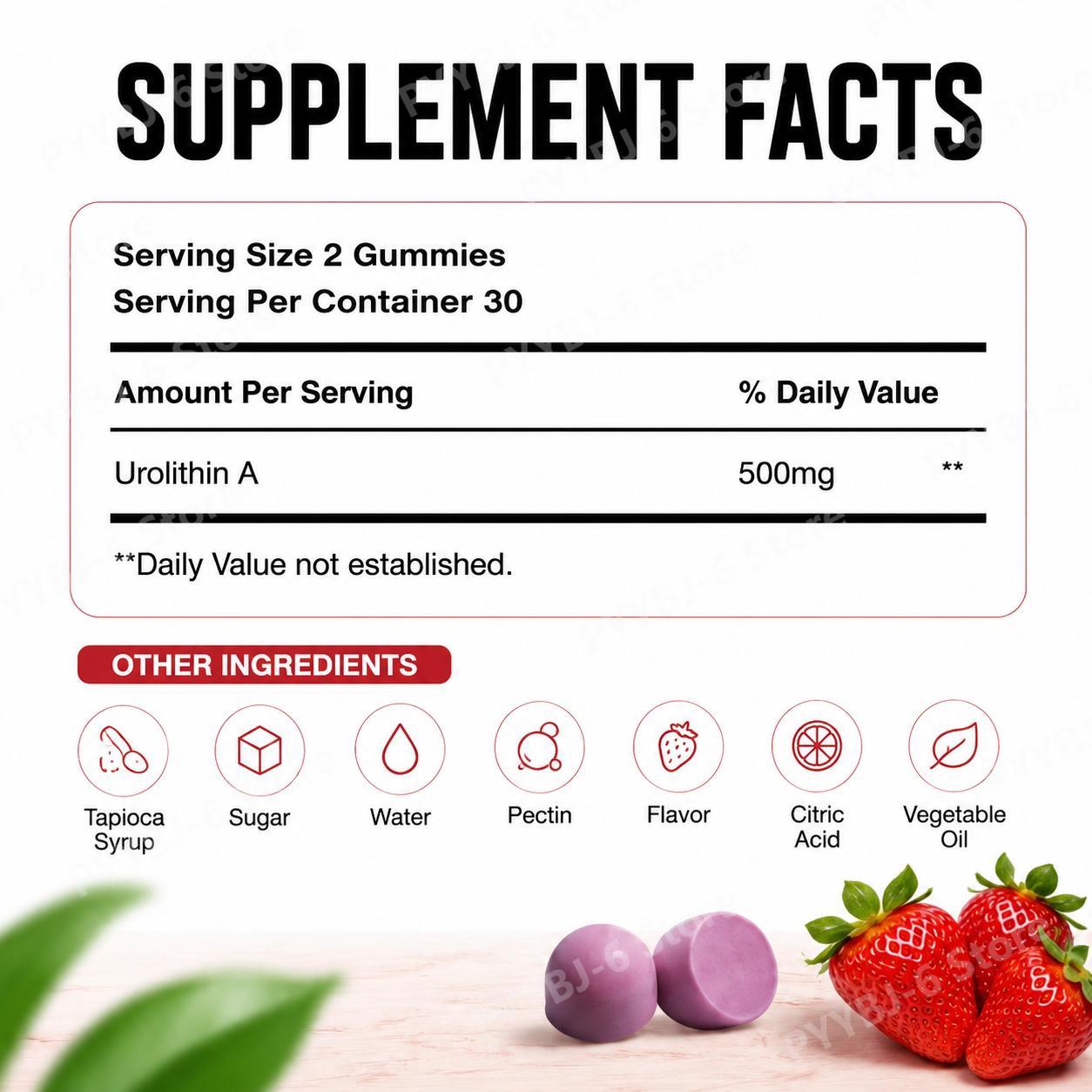 Docteat Urolithin A Gummies Mu - Health Wellness Vitality review and price
