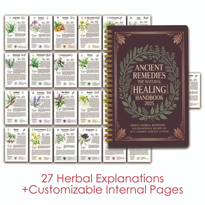Natural Remedies Handbook with - Health & Wellness Alegria review and price