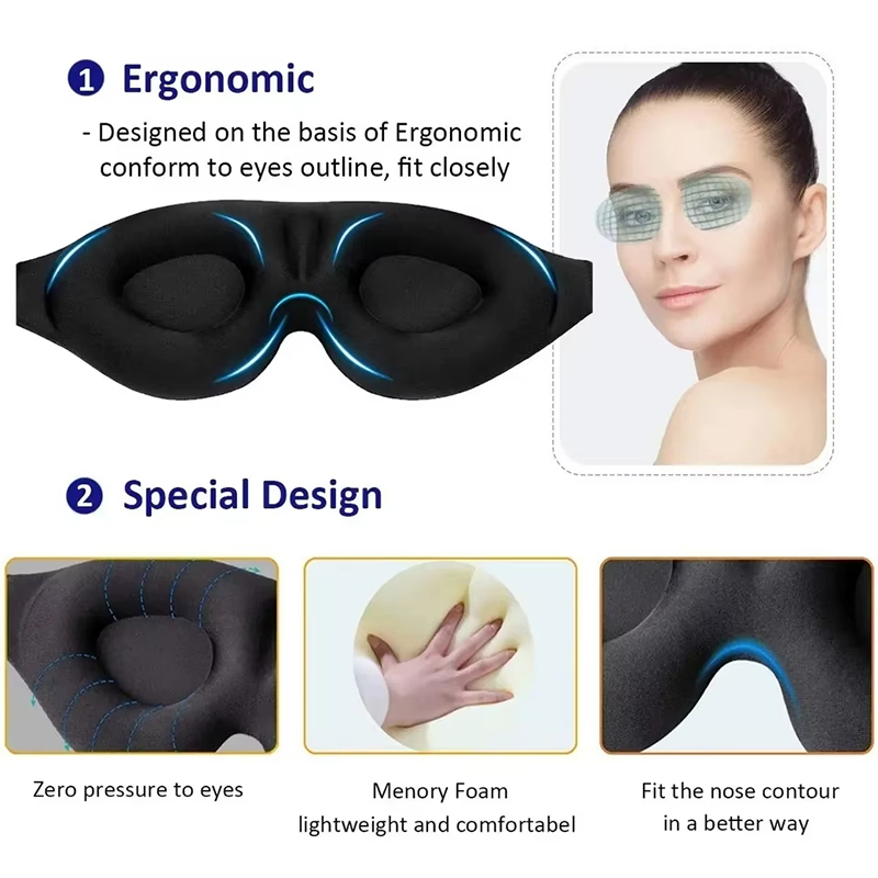Sleeping Mask Eyepatch Blindfo - Sleep Eye Mask 3D review and price