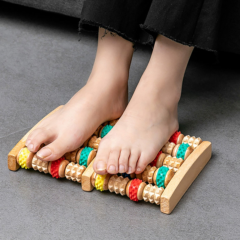 Multi-Point Foot Therapy Rubbi - Reflexology Foot Roller review and price