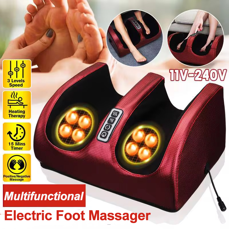 Infrared Heating Electric Foot - Reflexology Foot Roller review and price