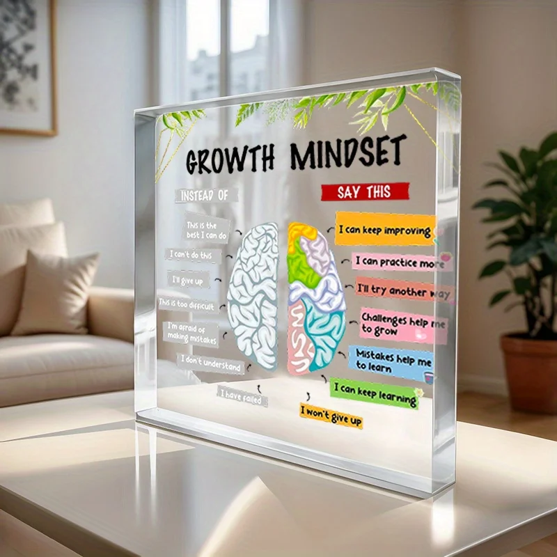 Acrylic Mental Wellness Sign 2 - Health Wellness Mental Health review and price