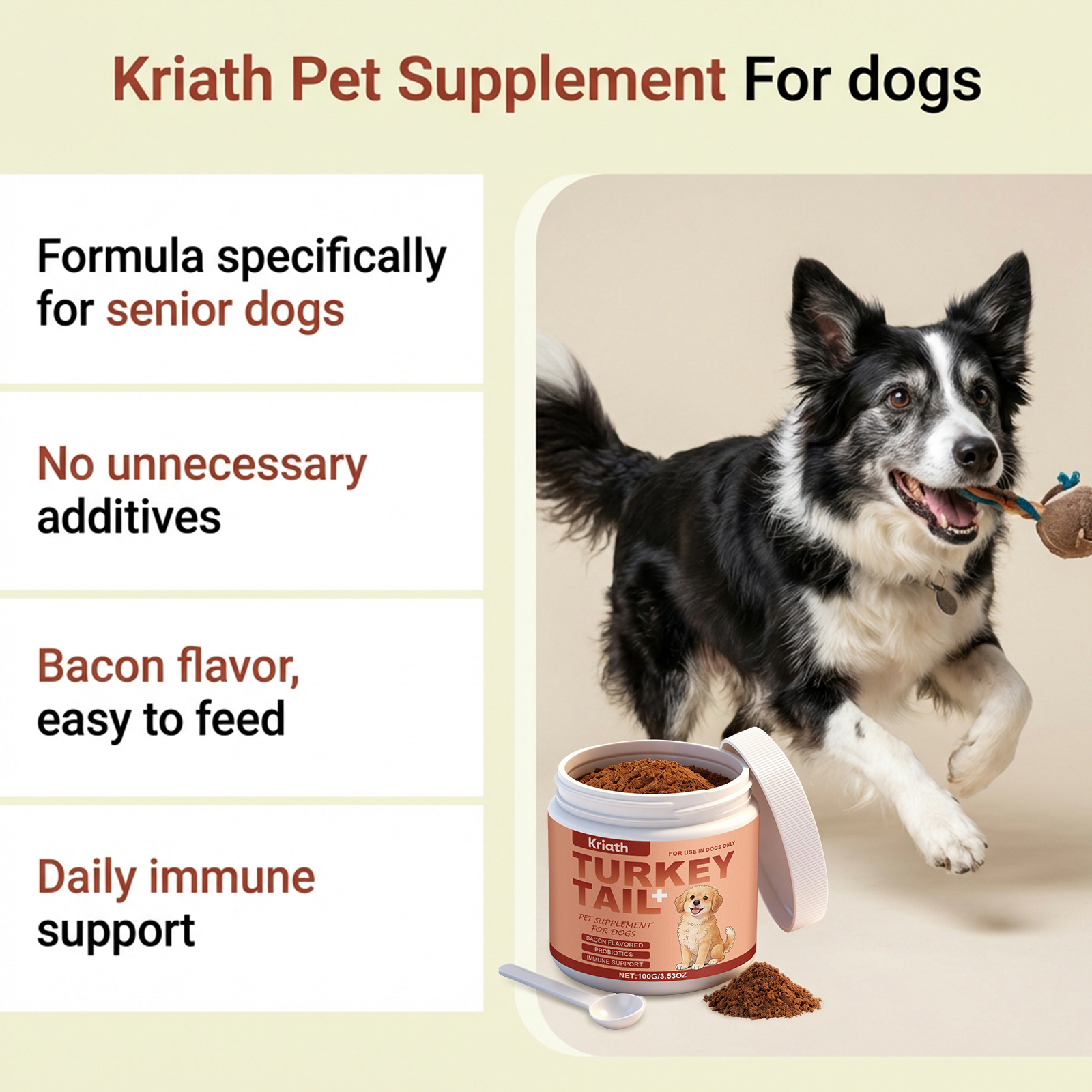 Dog Nutrition Health Supplemen - Health Wellness Vitality review and price