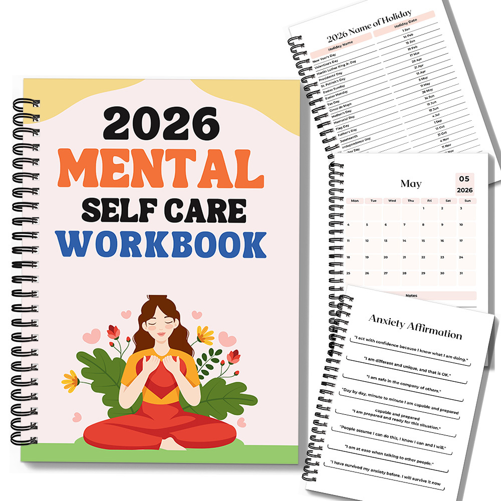 1PC 2026 Mindful Mental Self-C - Health Wellness Mental Health review and price