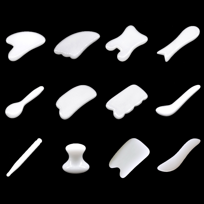 Natural White Jade Gua Sha Boa - Jade Gua Sha Tool review and price