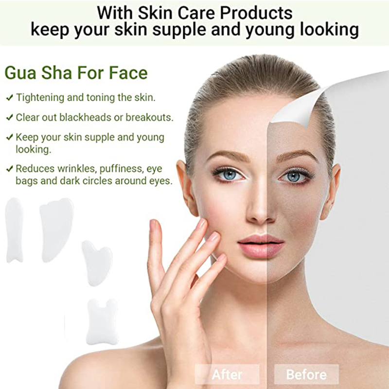 Natural White Jade Gua Sha Boa - Jade Gua Sha Tool review and price