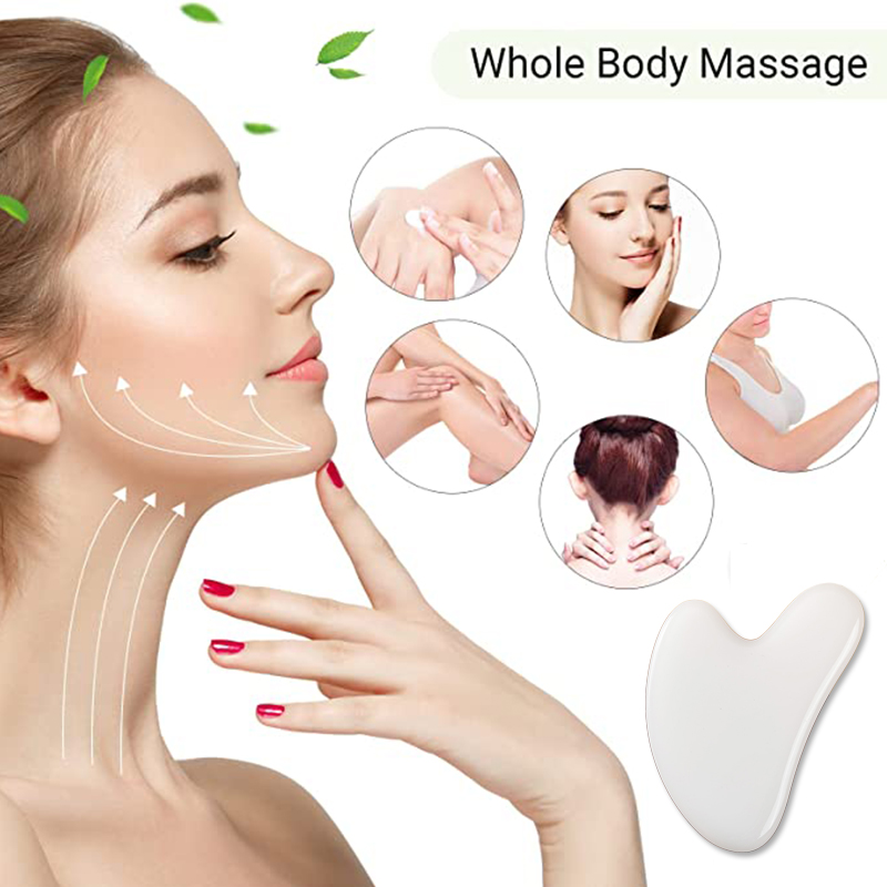 Natural White Jade Gua Sha Boa - Jade Gua Sha Tool review and price