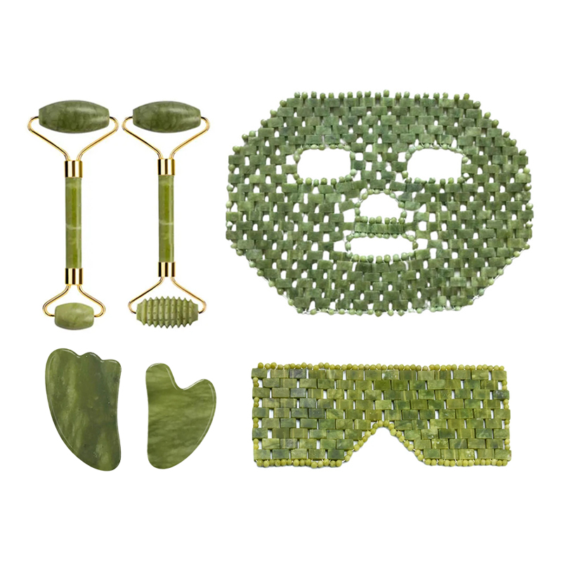 Natural Xiuyan Jade Facial Mas - Jade Gua Sha Tool review and price