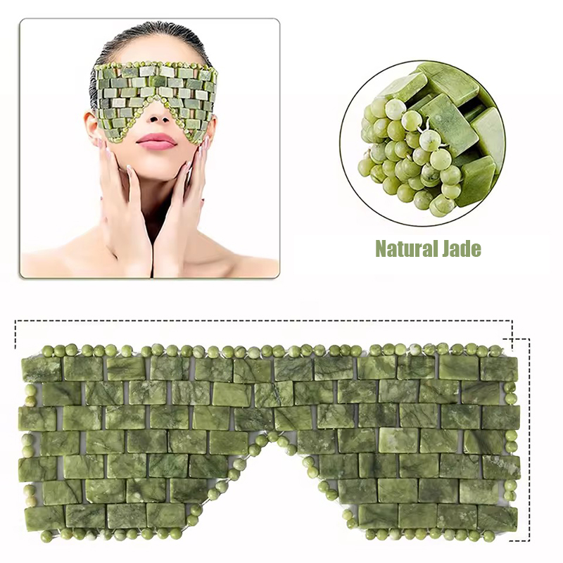Natural Xiuyan Jade Facial Mas - Jade Gua Sha Tool review and price