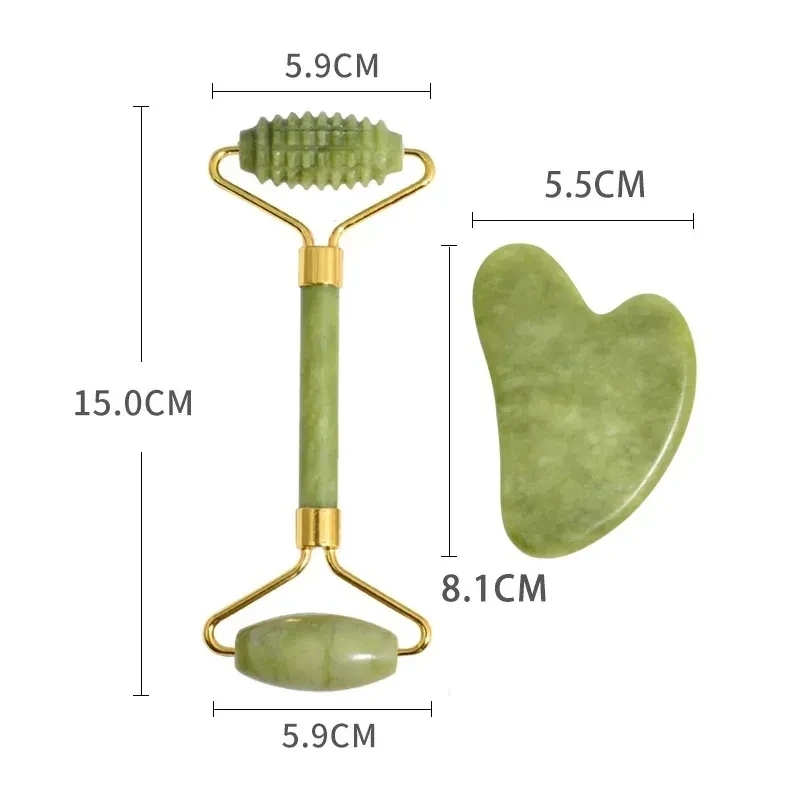 Natural Xiuyan Jade Facial Mas - Jade Gua Sha Tool review and price