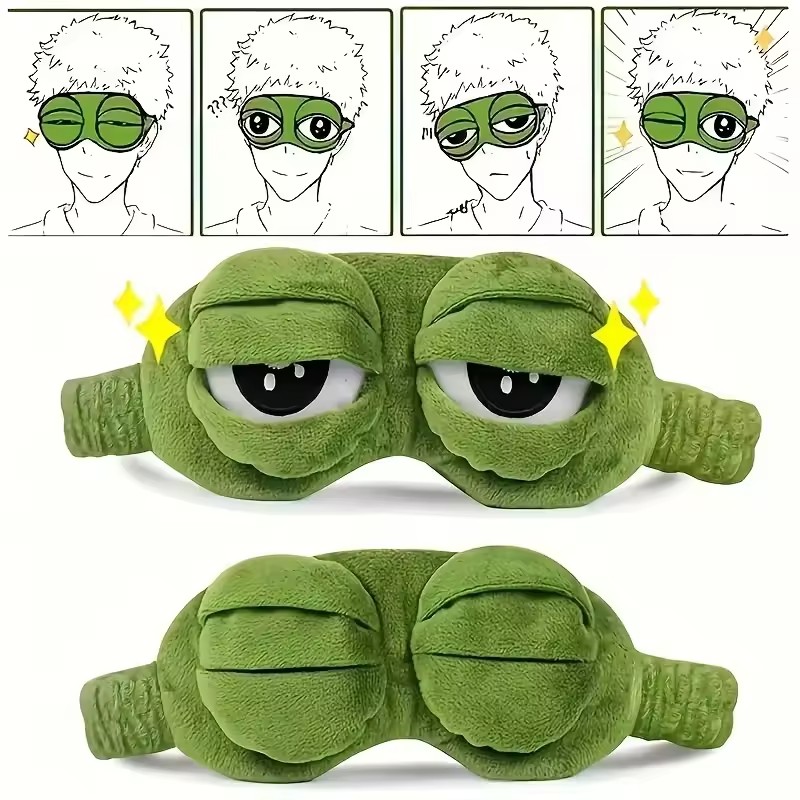 3D Frog Sleep Eye Mask for Men - Sleep Eye Mask 3D review and price